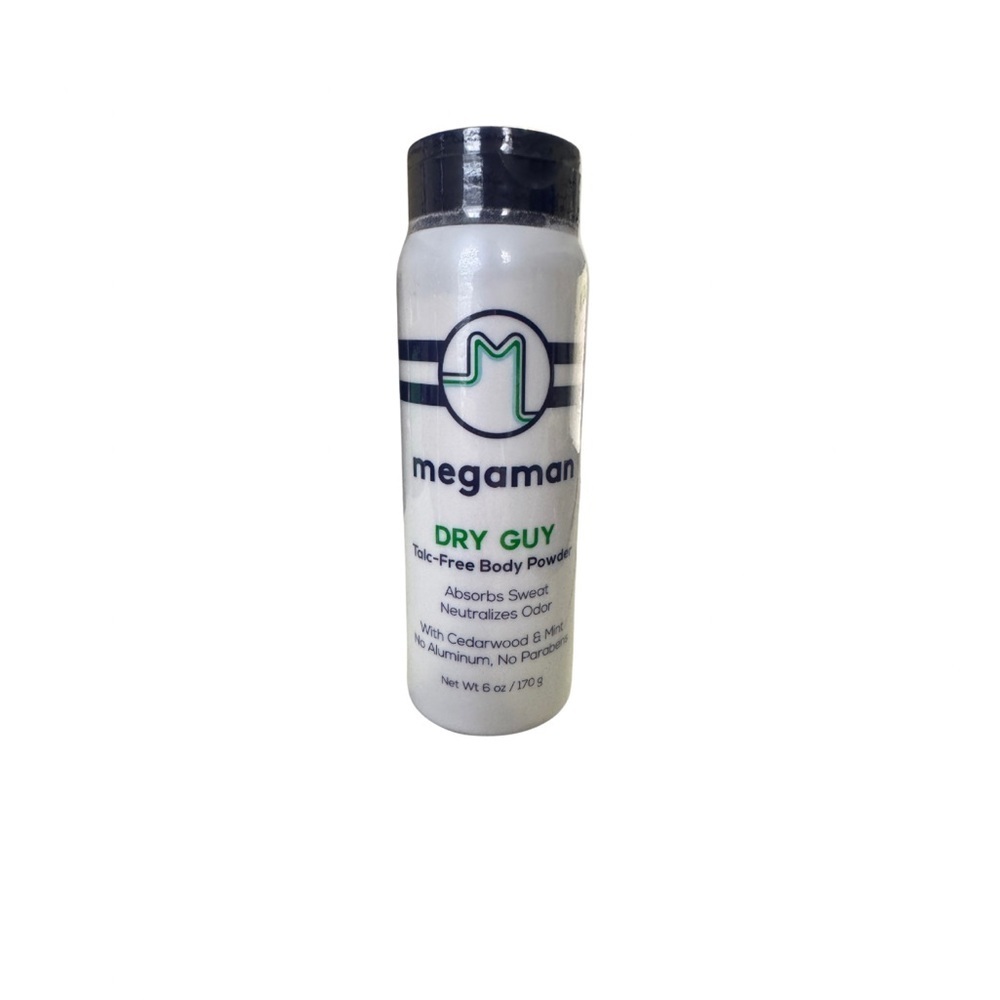 Megaman Dry Guy Talc-Free Body Powder